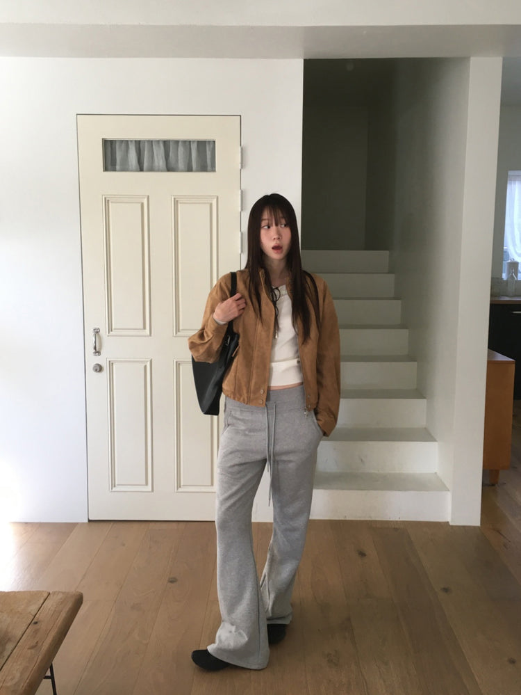 美色露肩修身針織上衣