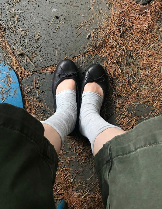 捲邊露趾襪套