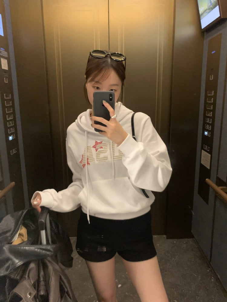 復古USA連帽衛衣
