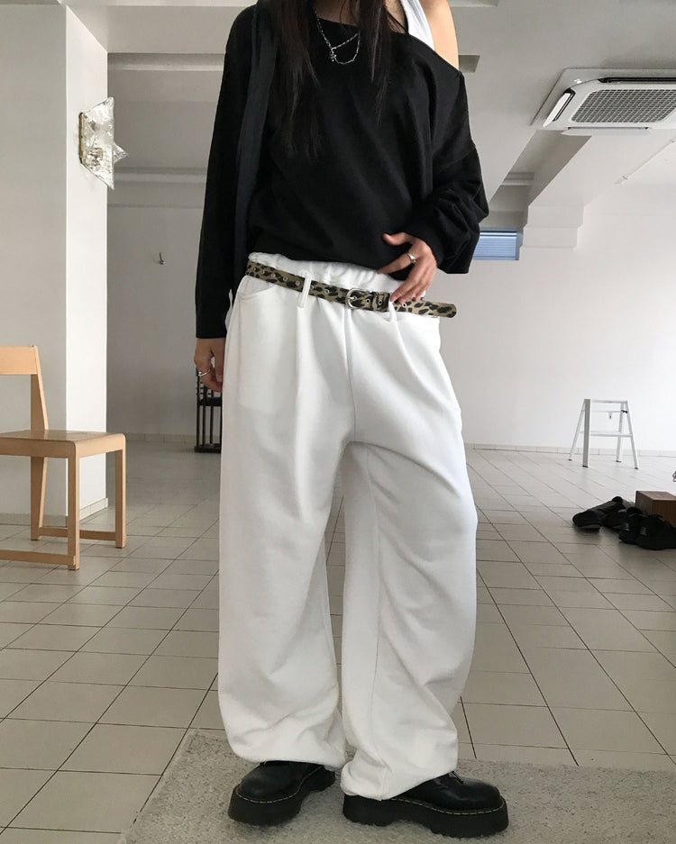 船領美肩細節針織上衣