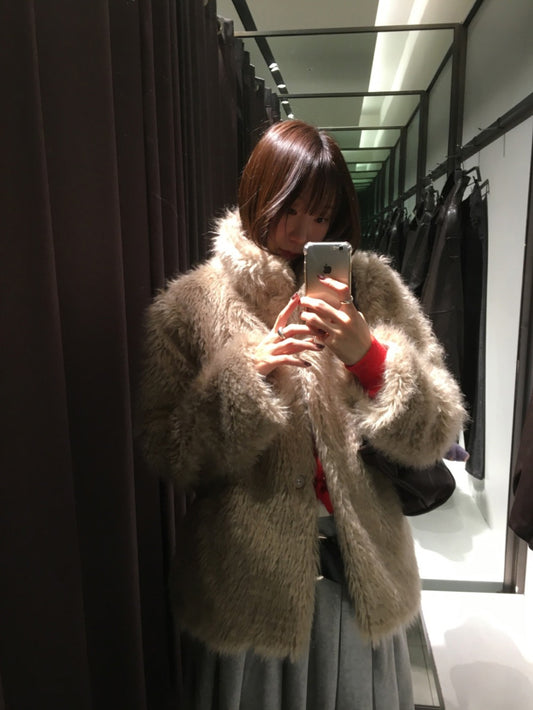 休閒假兩件棉質百摺裙褲