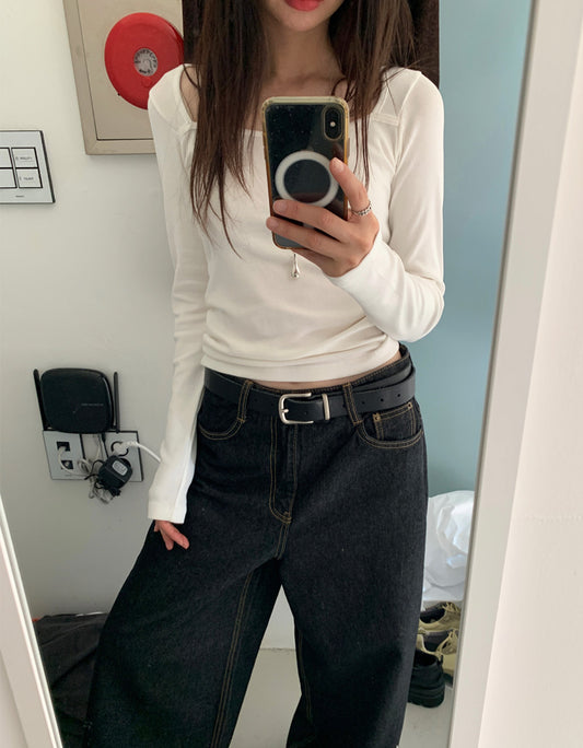 方領基礎修身上衣