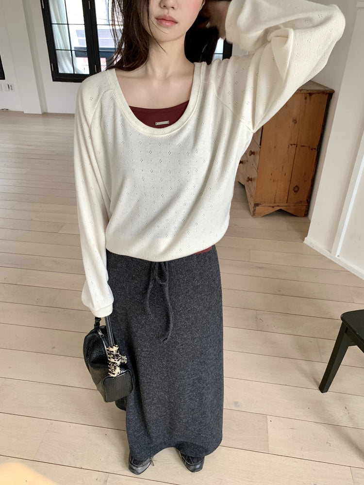 美色細帶鐵牌修身背心
