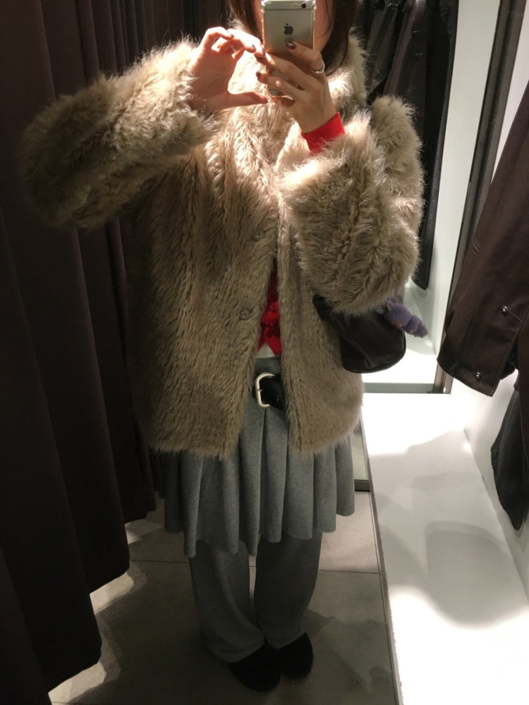 休閒假兩件棉質百摺裙褲