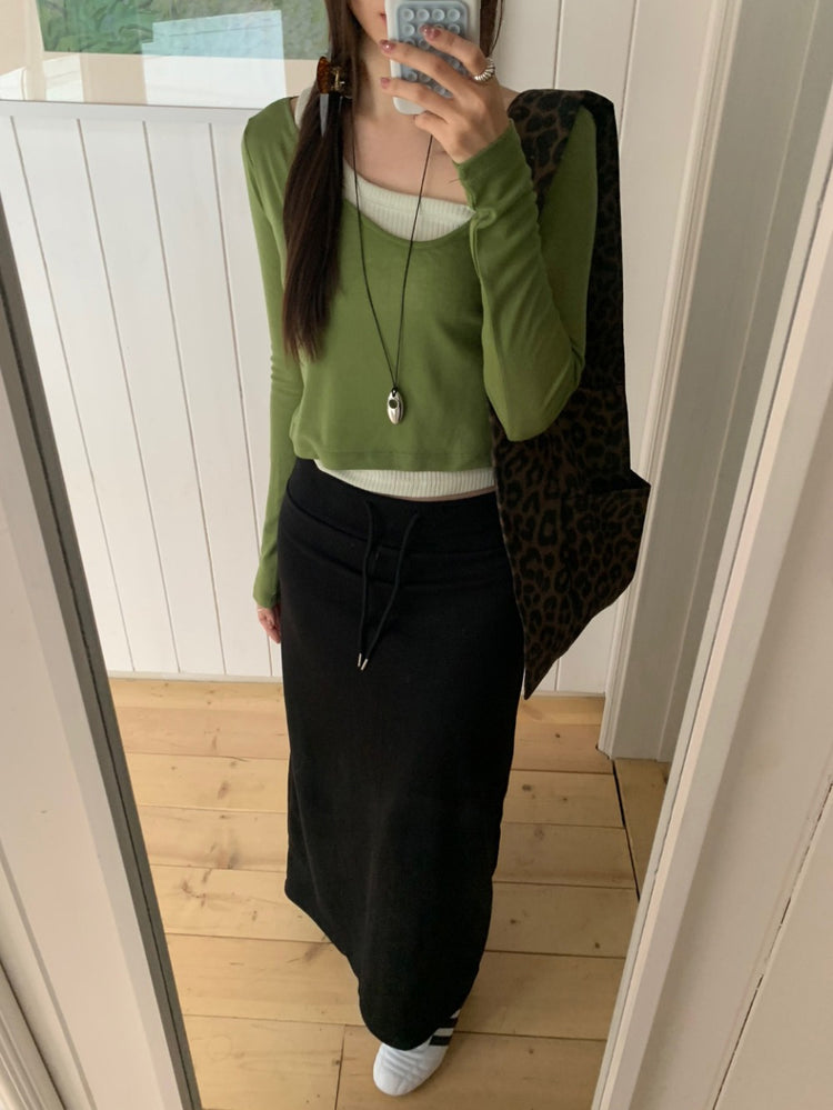 豹紋前口袋細節單肩袋