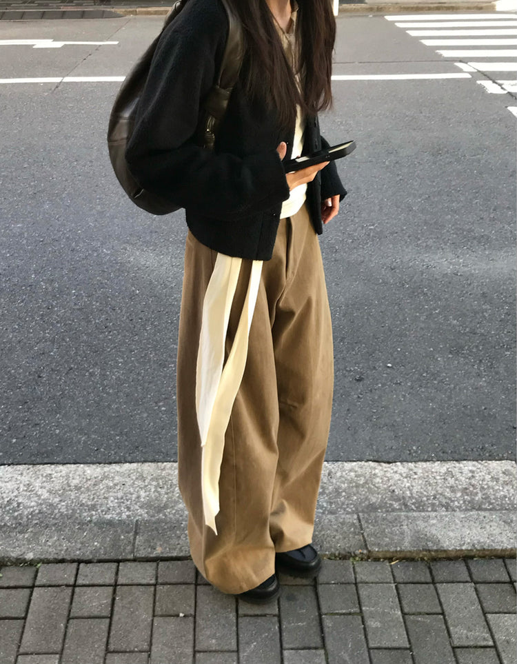 經典美色基礎彎月褲