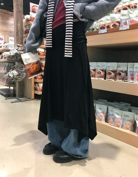 掛脖不規則細節多造型連身裙