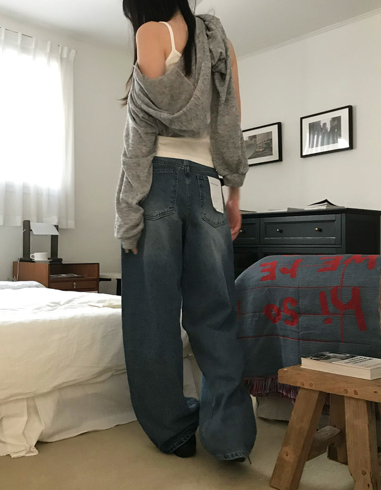 經典美色直闊牛仔褲