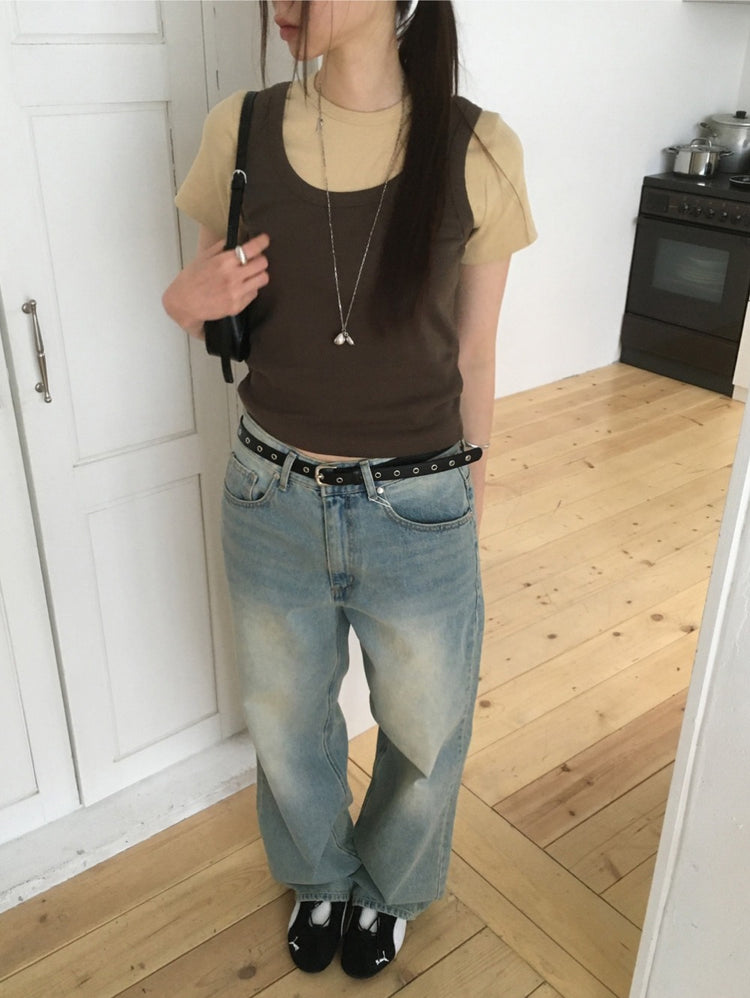 美色基礎合身上衣