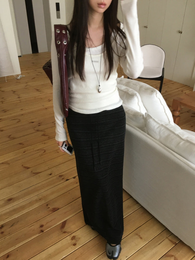 微透羊毛鐵扣細節上衣