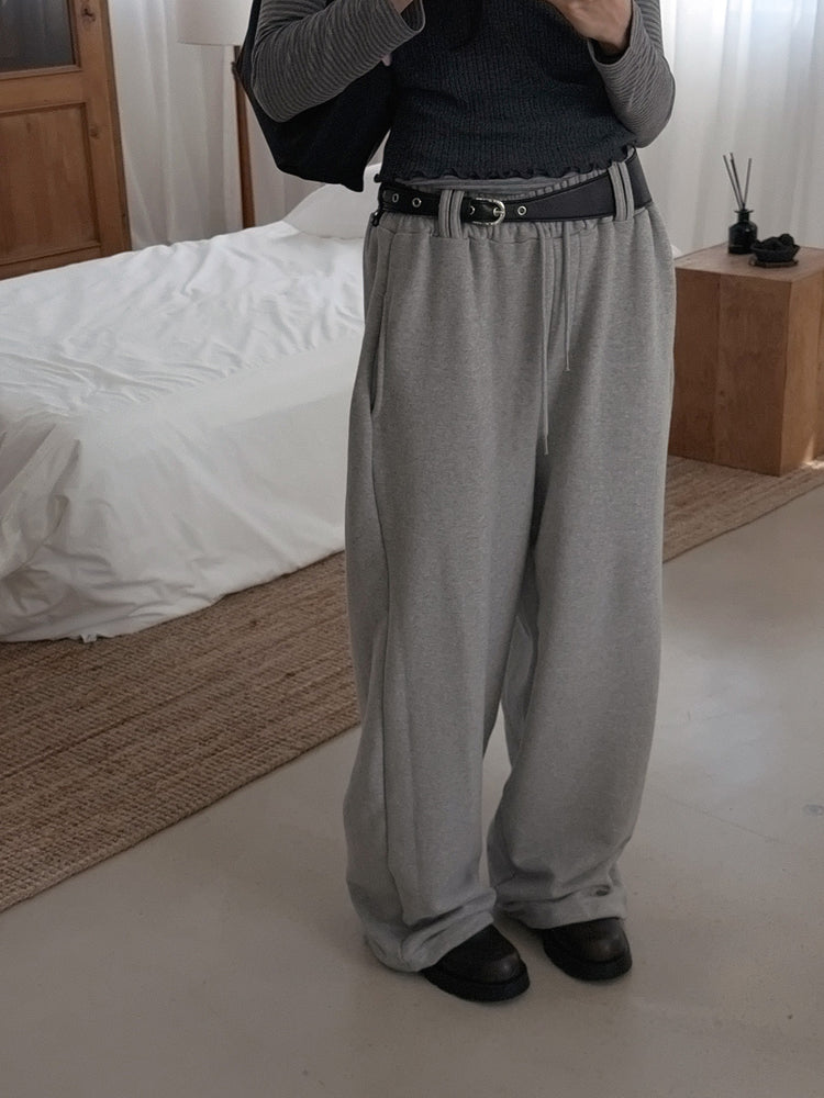 交疊蕾絲捲邊細節背心