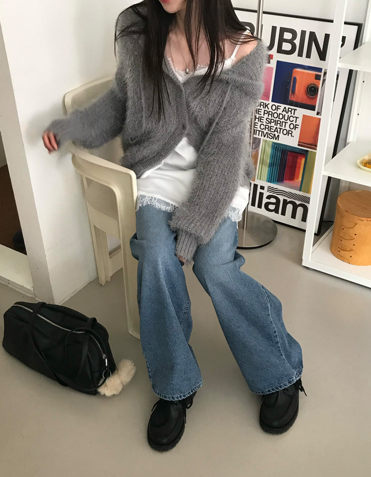 經典美色直闊牛仔褲