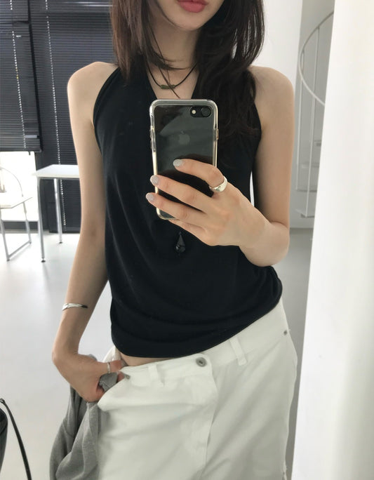 垂領掛脖上衣