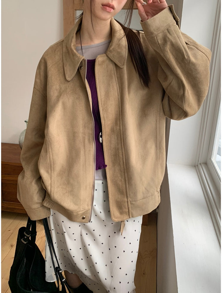 花邊排鈕顯瘦針織外套