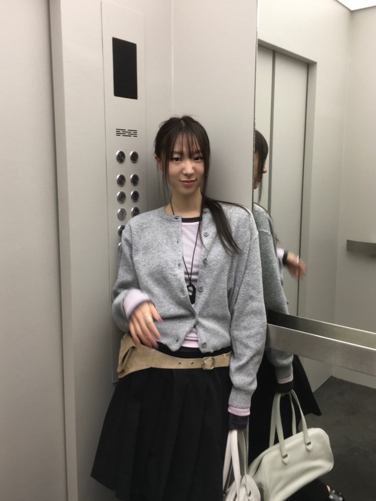 雙層層次感百褶裙褲