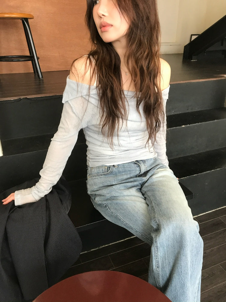 V領蕾絲邊細節背心