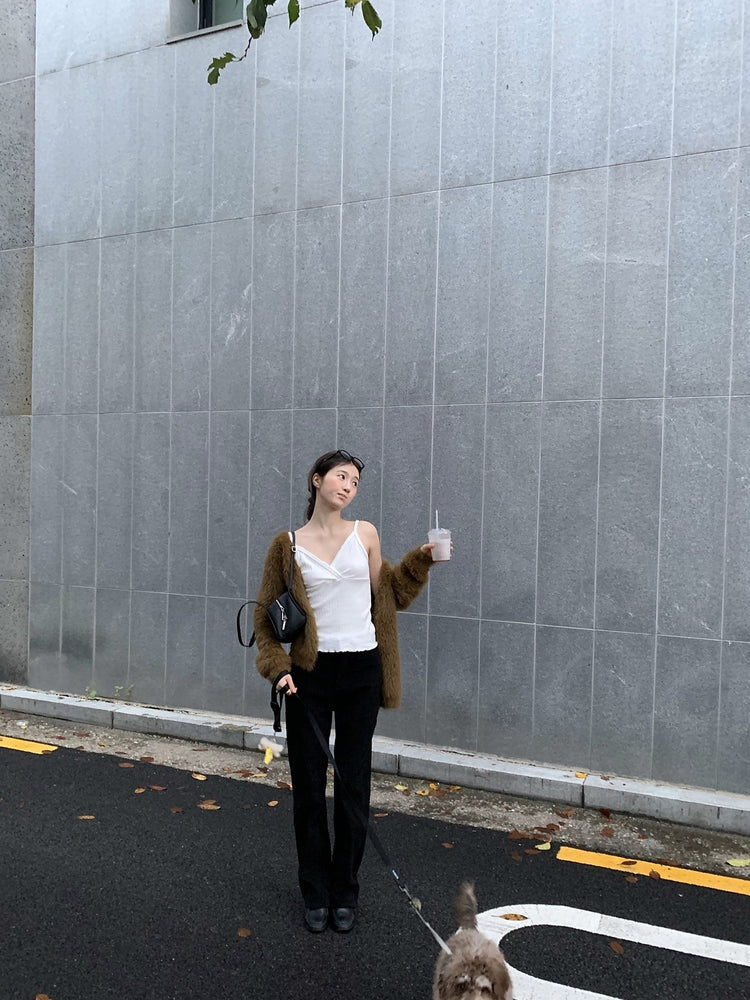 美色親膚毛絨質感外套