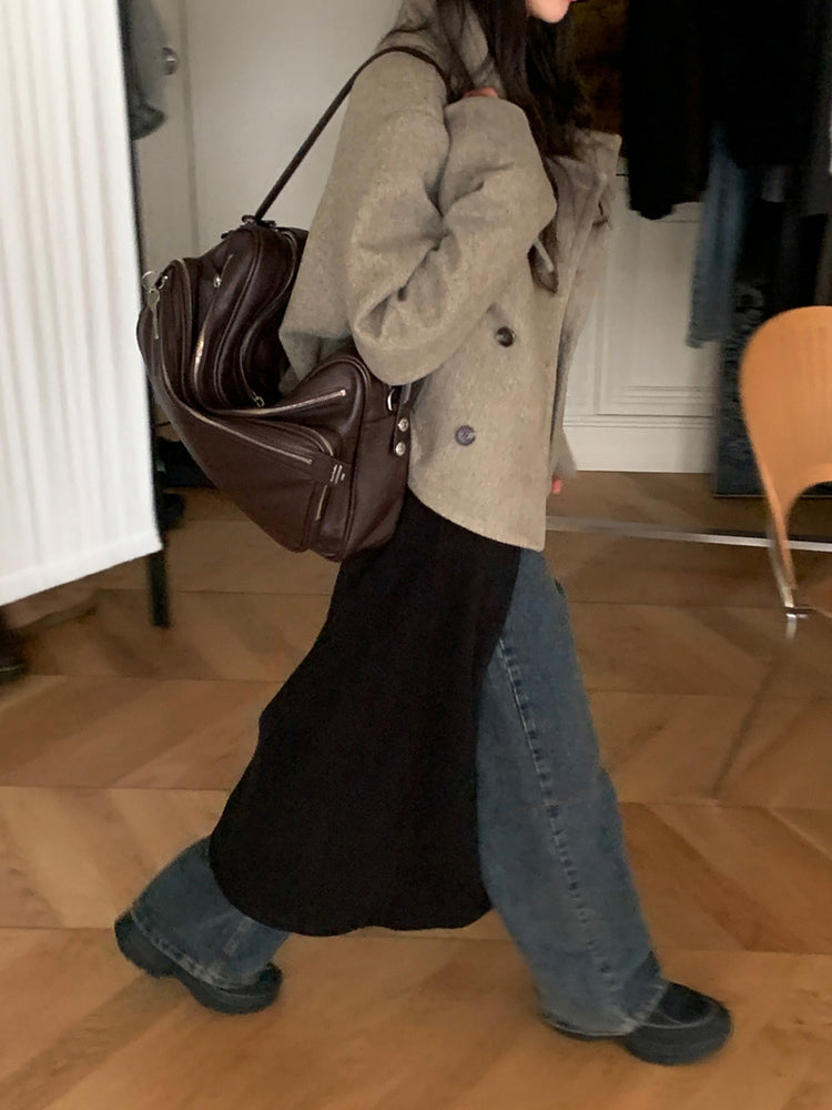 經典美色直腿牛仔褲