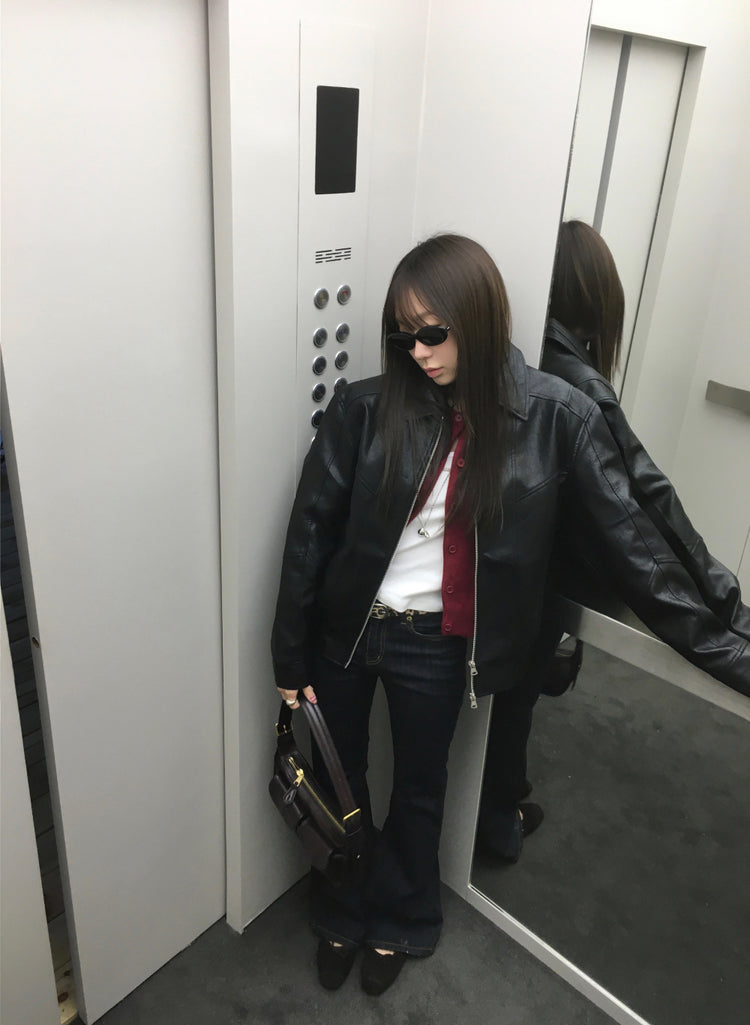 美色排鈕經典針織外套