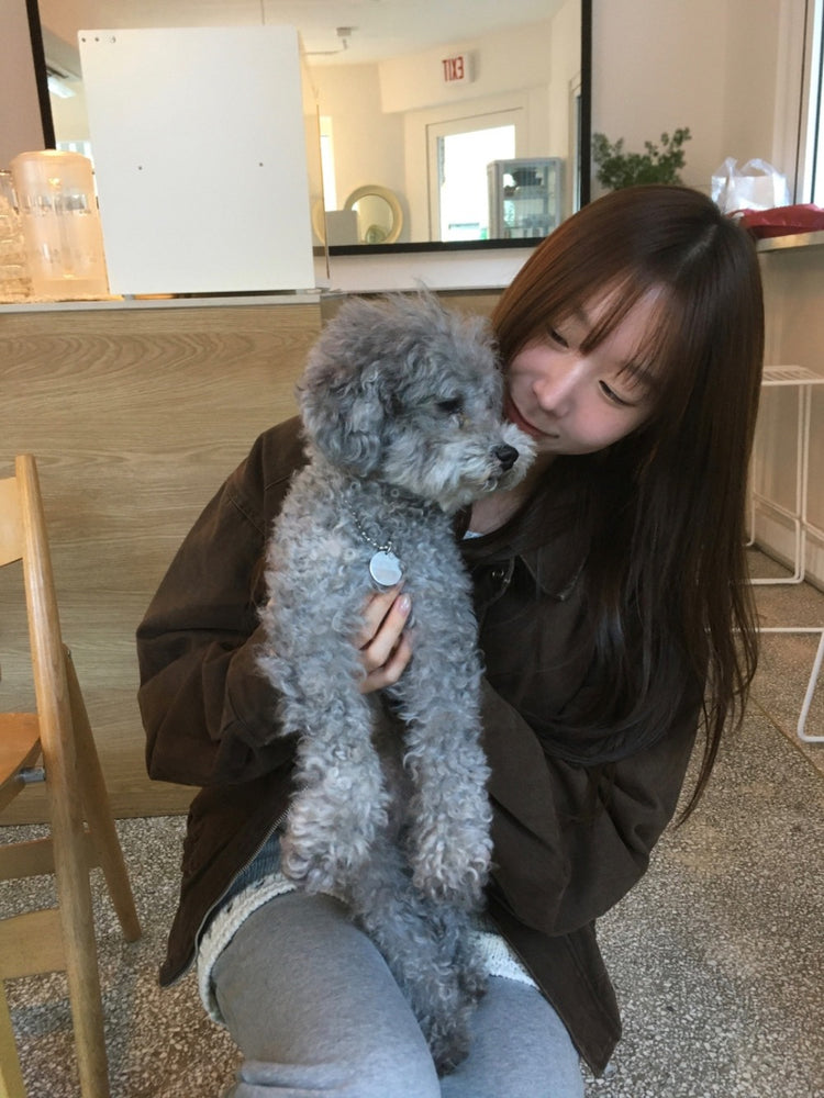 復古水洗感做舊外套