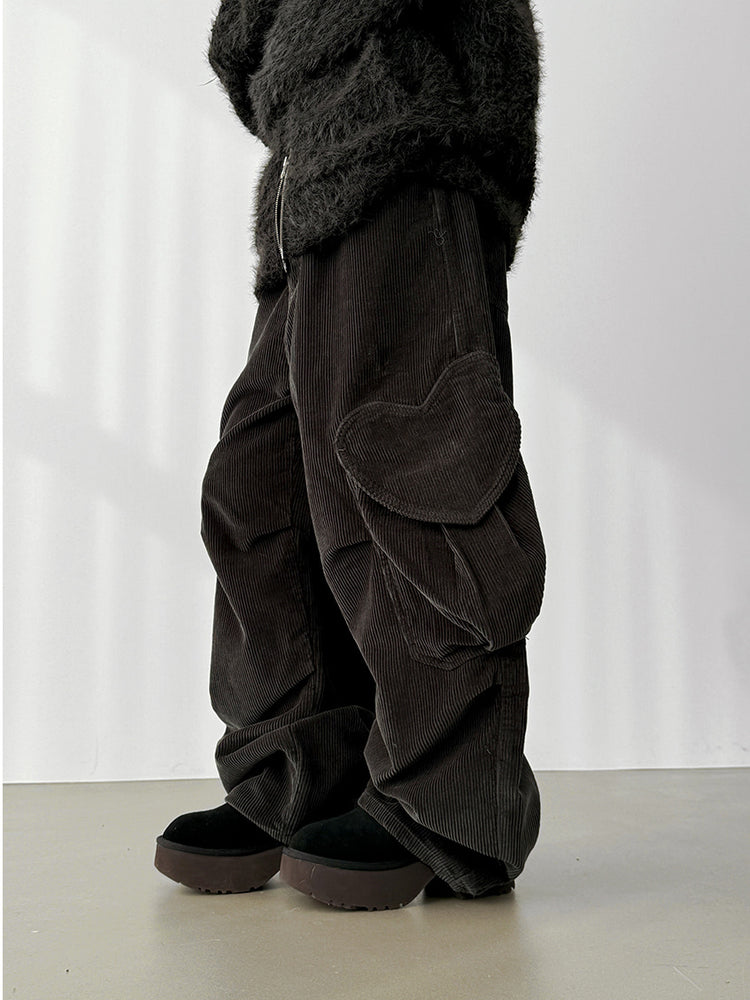 毛絨雙拉鏈鐵環細節連帽外套