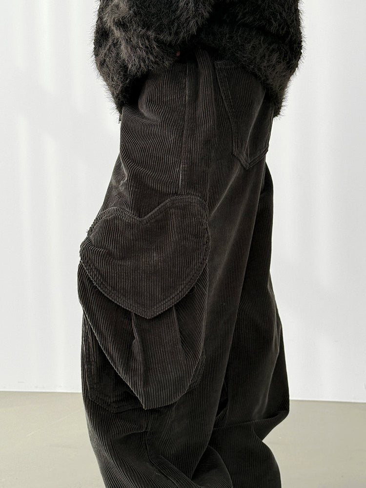 毛絨雙拉鏈鐵環細節連帽外套