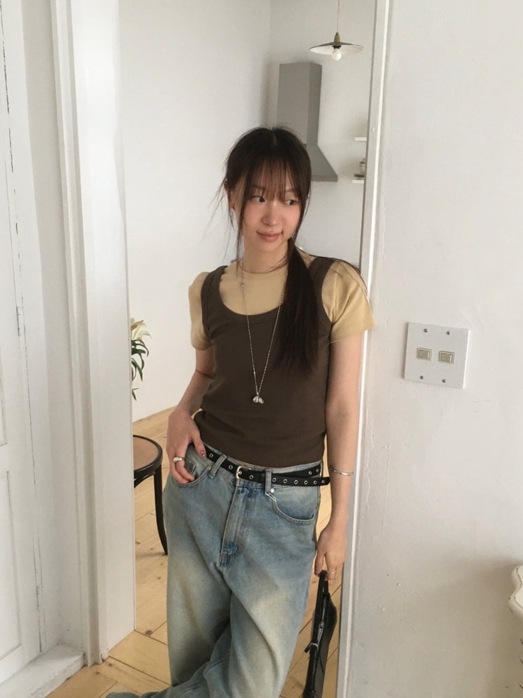 美色基礎合身上衣