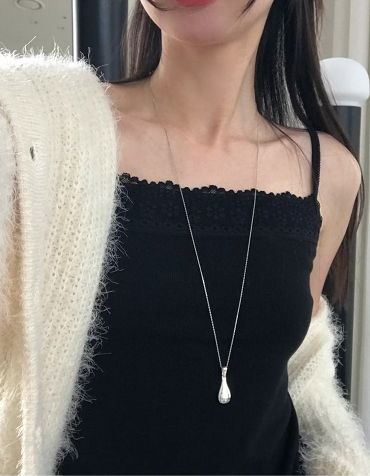 蕾絲邊平口背心