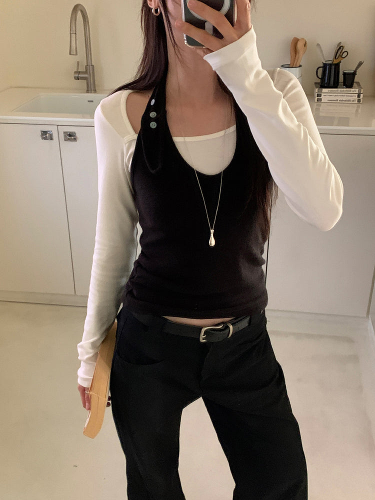 方領基礎修身上衣