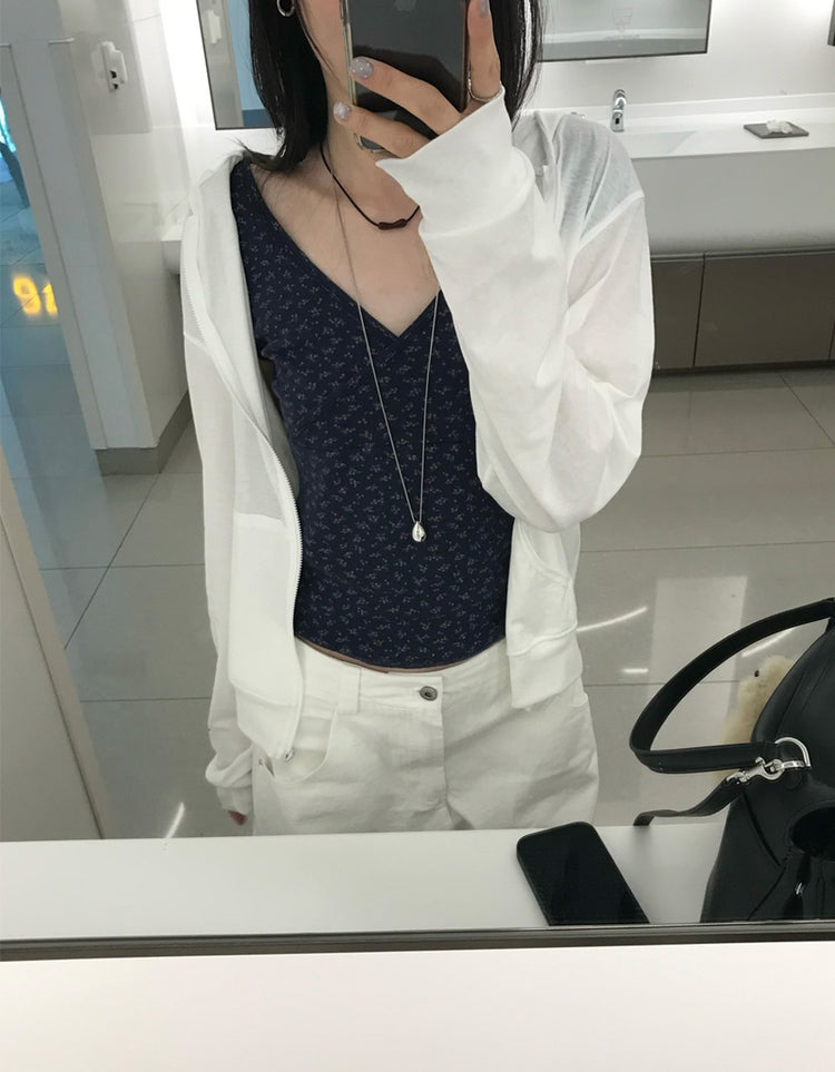 輕薄美色連帽外套