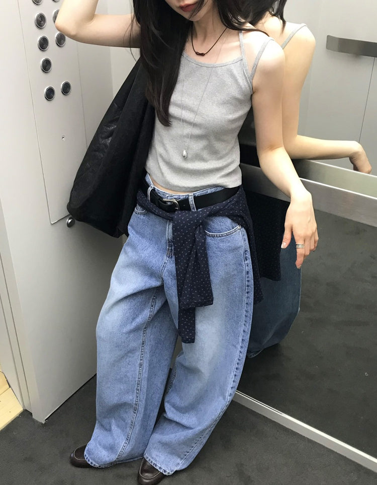 垂帶掛脖綁帶背心