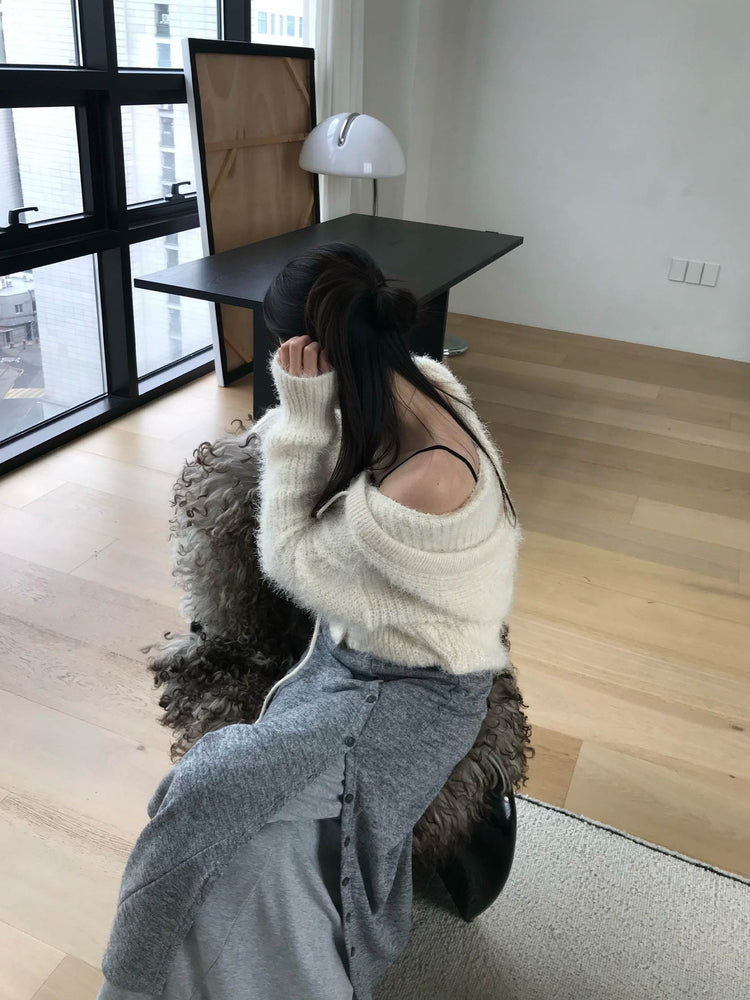 不規則設計感假兩件及踝裙