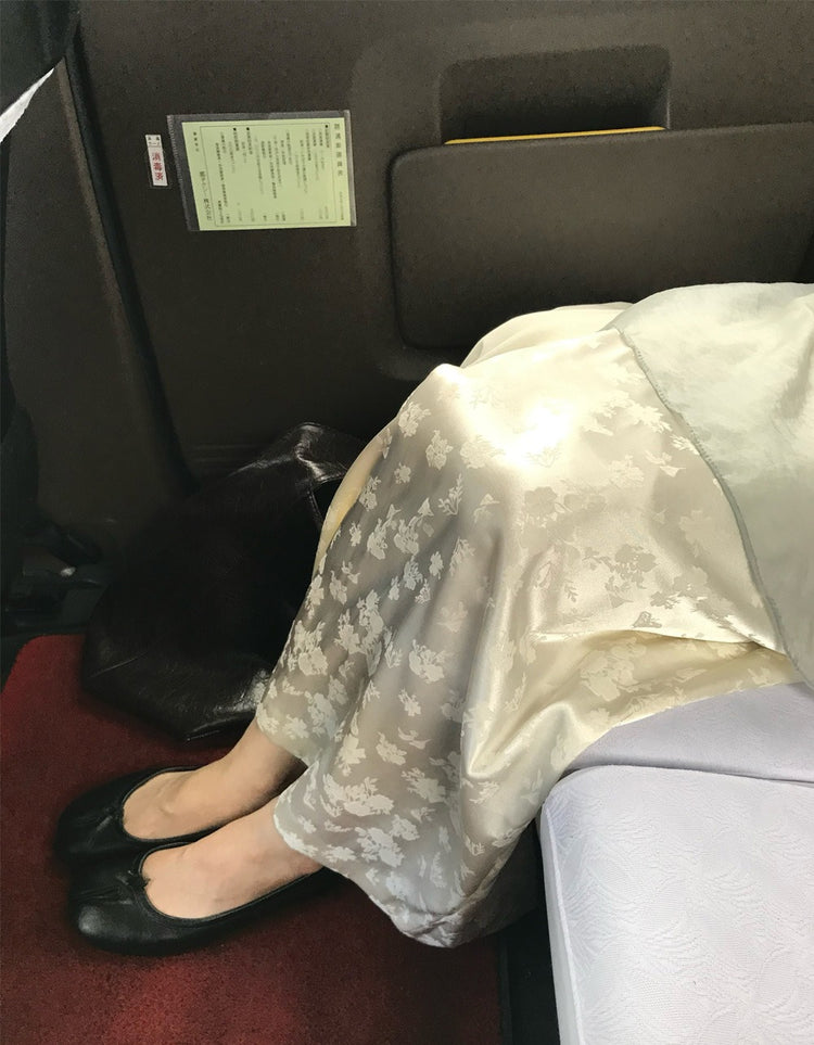 光澤感暗花紋理直裙