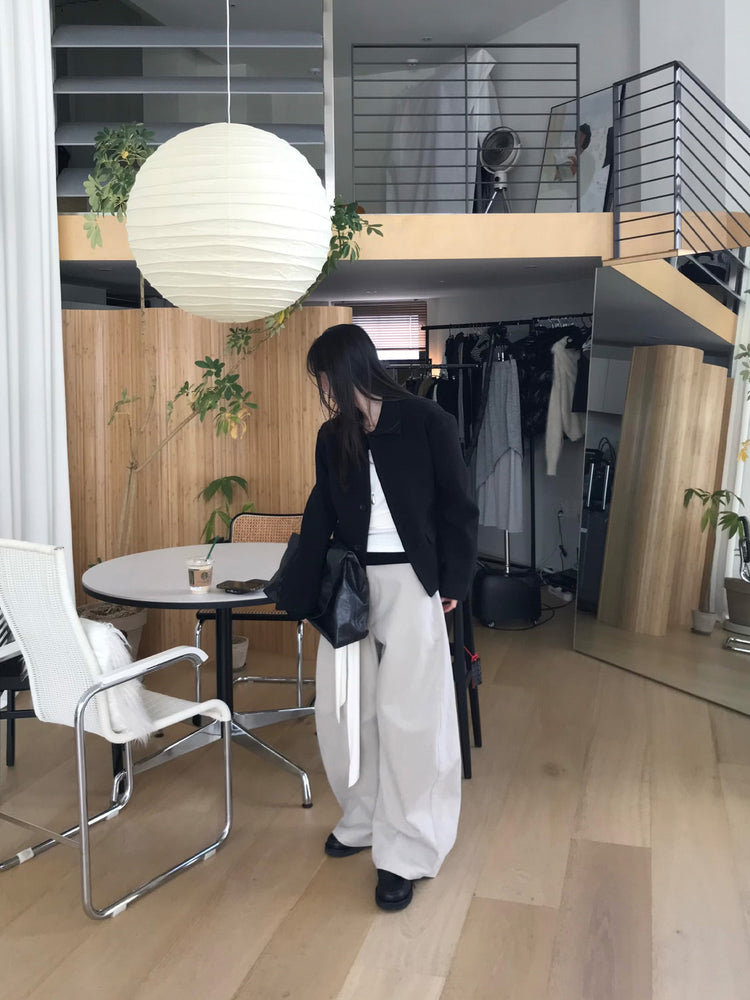 經典美色基礎彎月褲