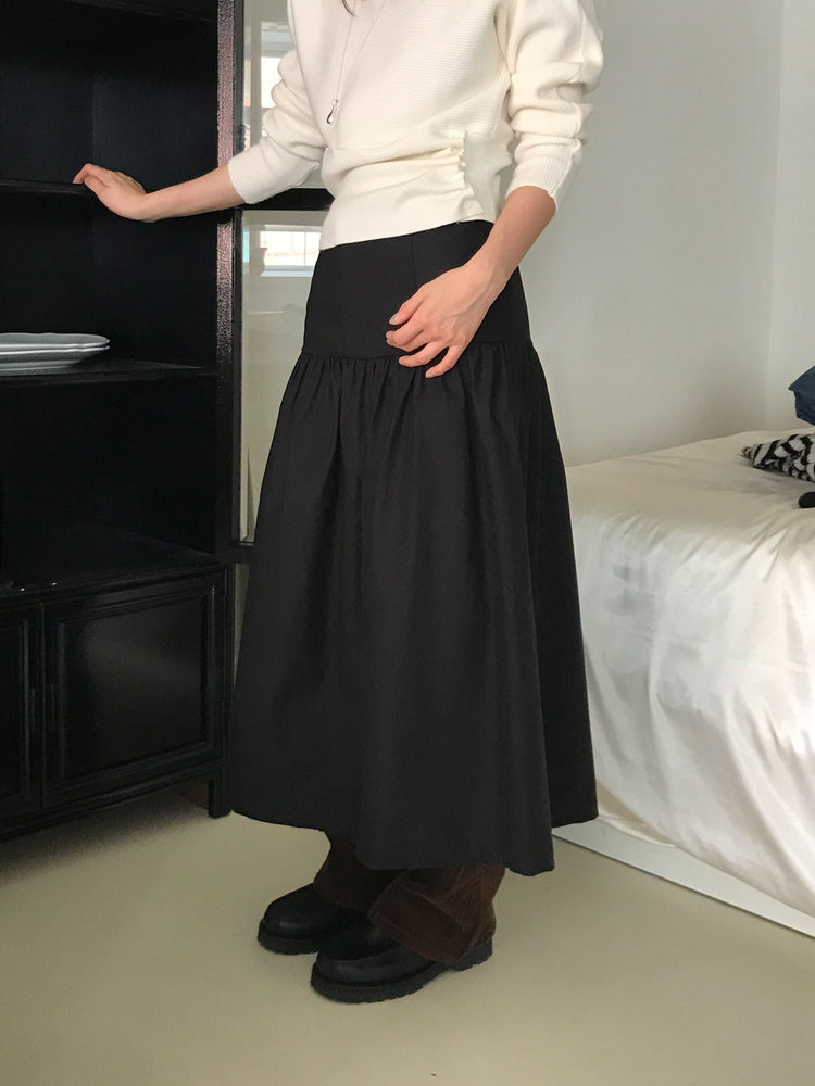 美肩側扣鈕細節坑紋針織衫