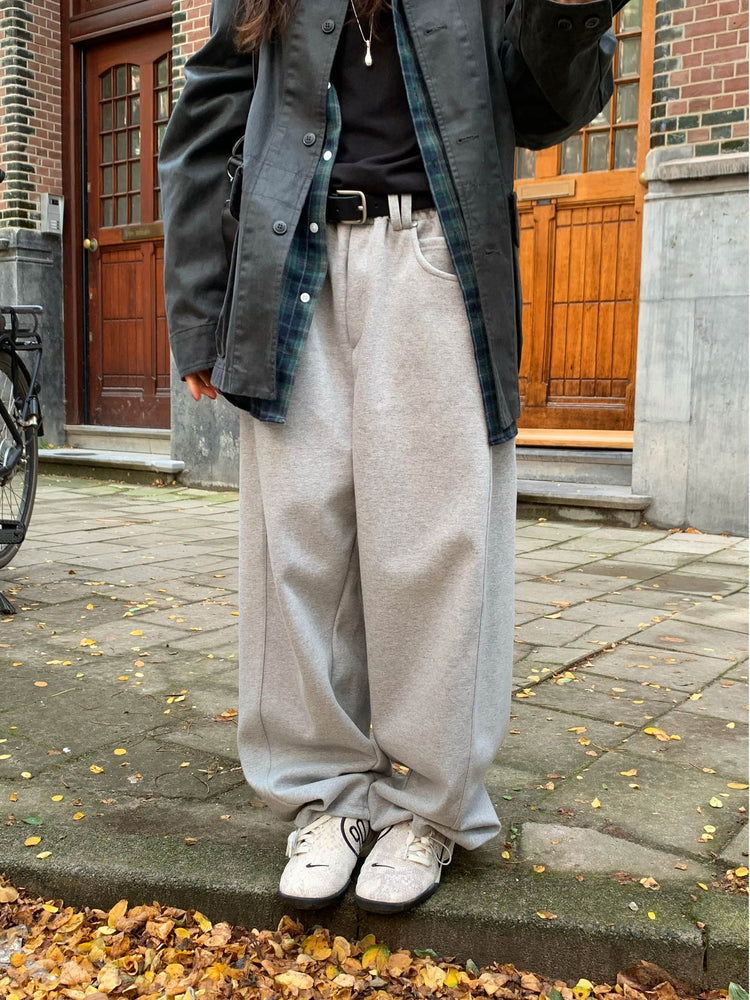 Unisex洗水復古口袋細節外套