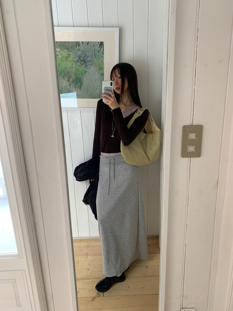 坑紋不對稱細節背心