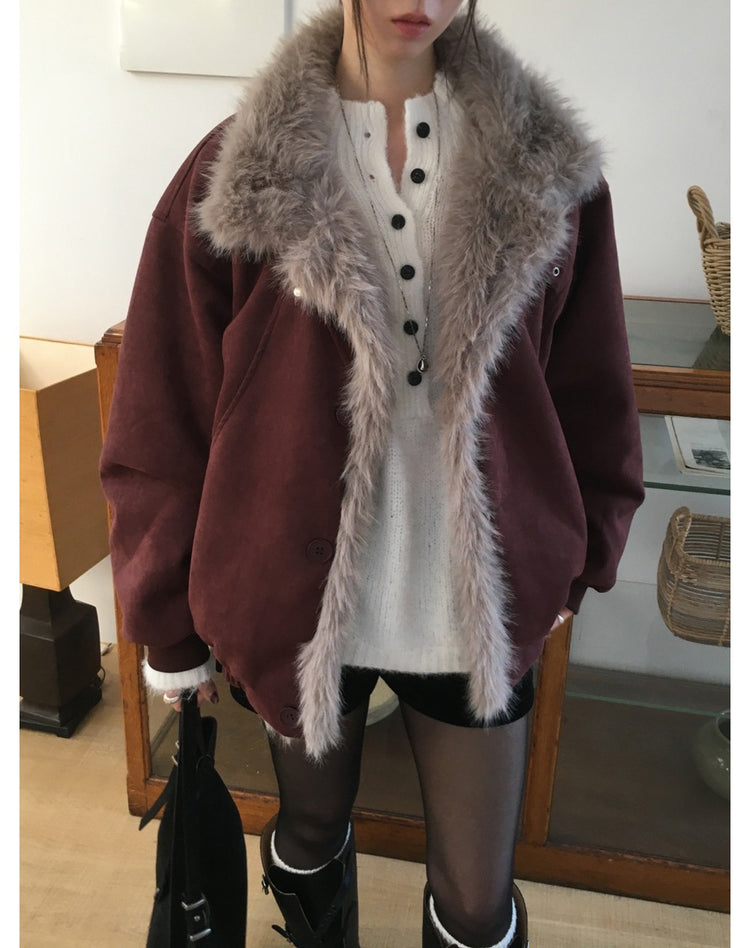 微立領美肩細節毛衣