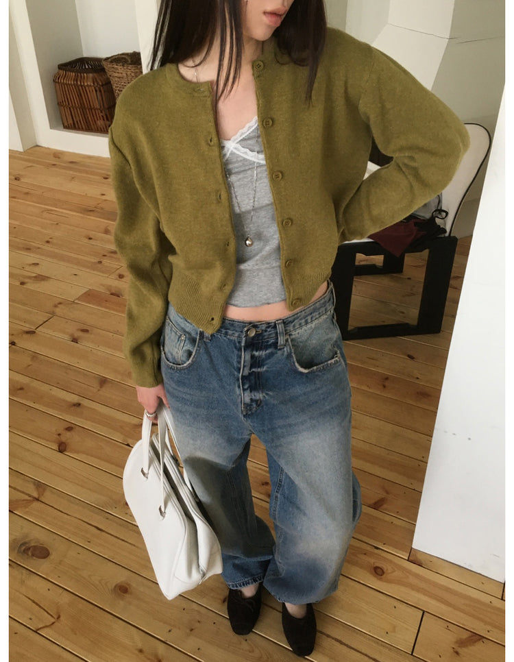 蕾絲邊可調節細節背心