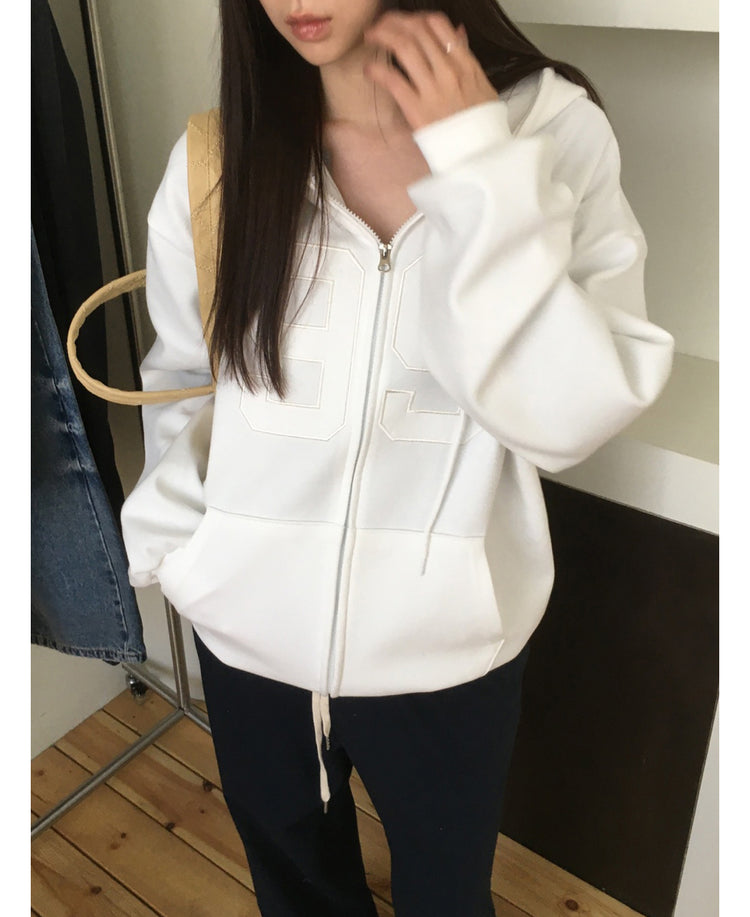 坑紋排鈕修身針織上衣