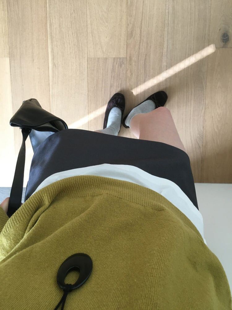 經典極簡低腰裙褲