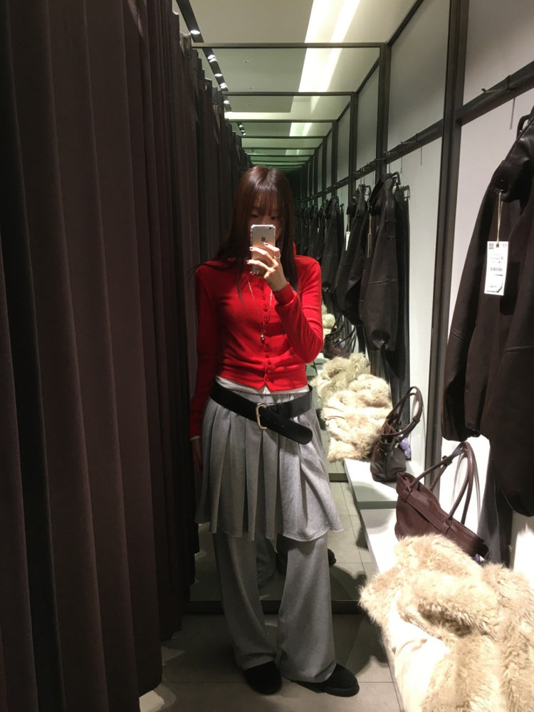 美色排鈕修身上衣