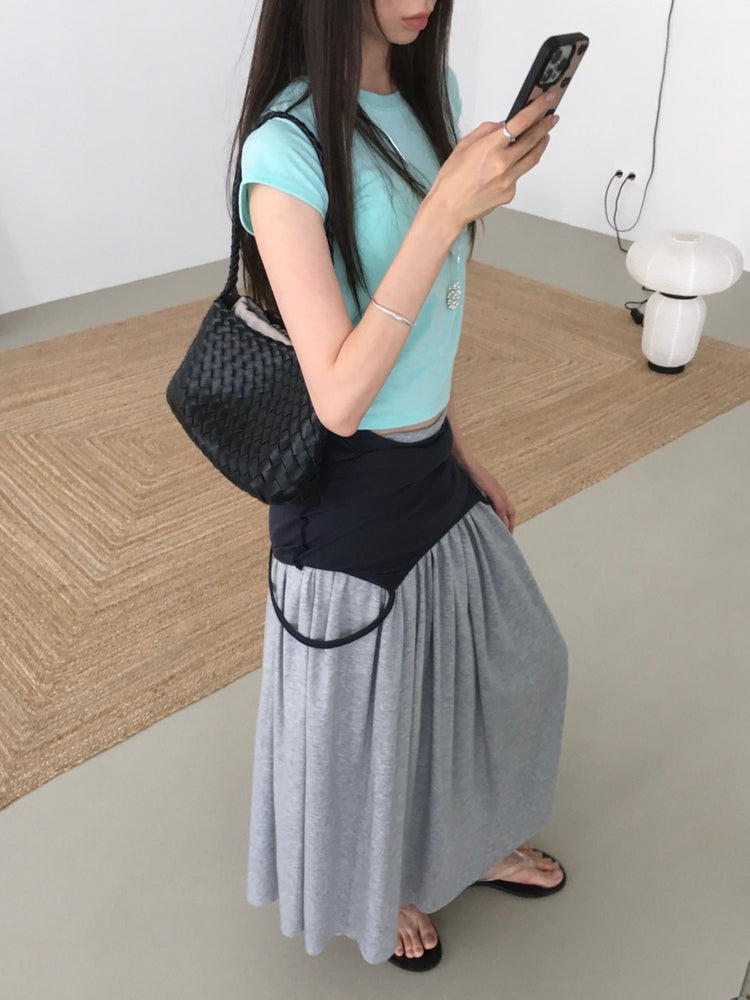 簡約美色修身背心