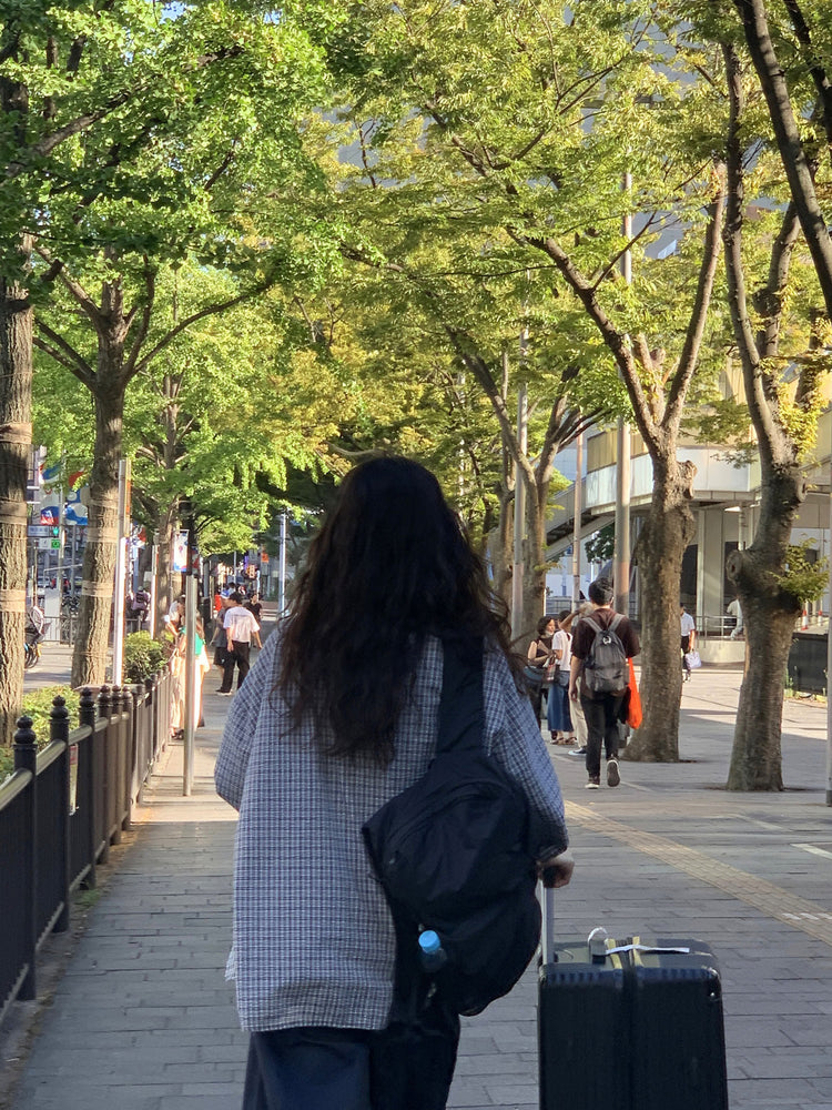 休閒雙壓褶寬鬆闊褲