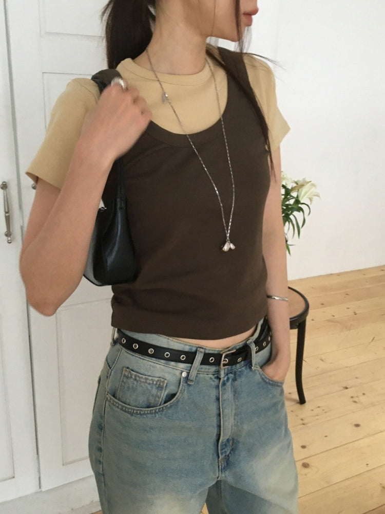 美色基礎合身上衣