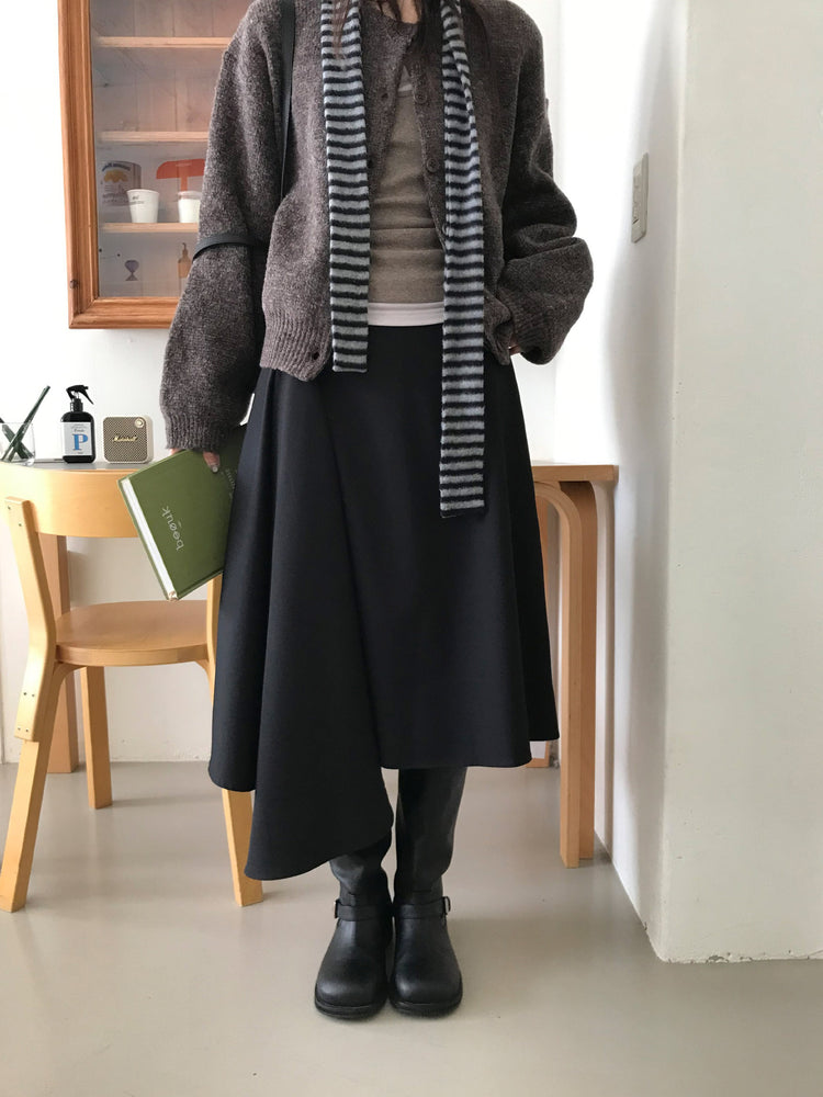 不規則造型感細節半裙