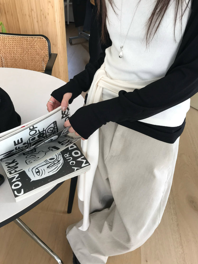 經典美色基礎彎月褲