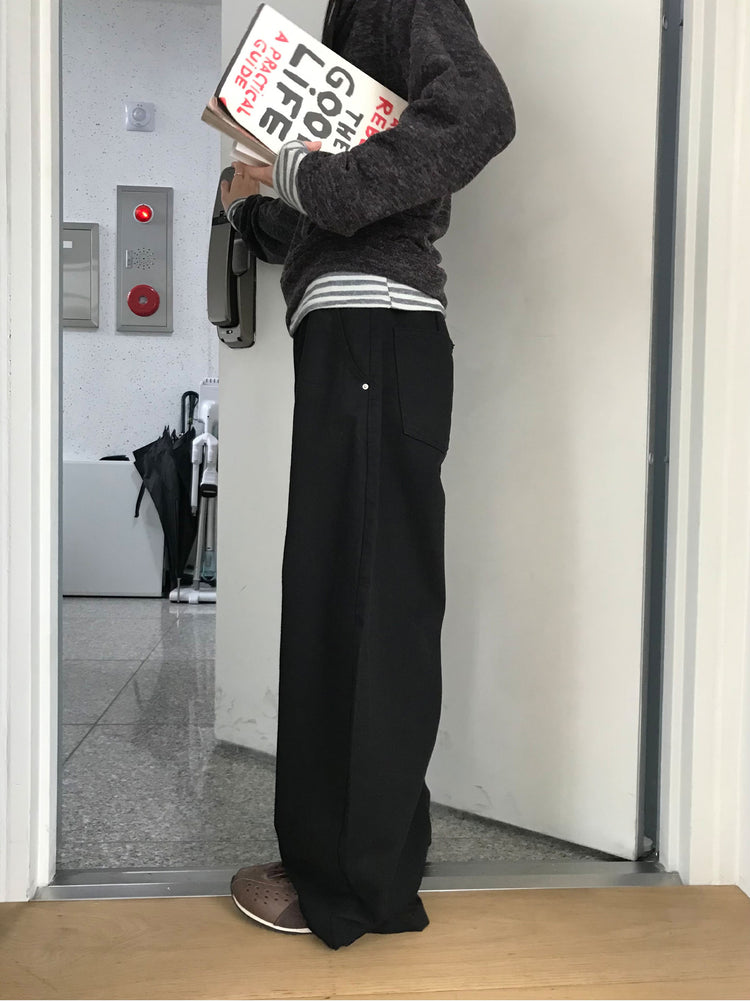 美鎖骨撞色條紋上衣