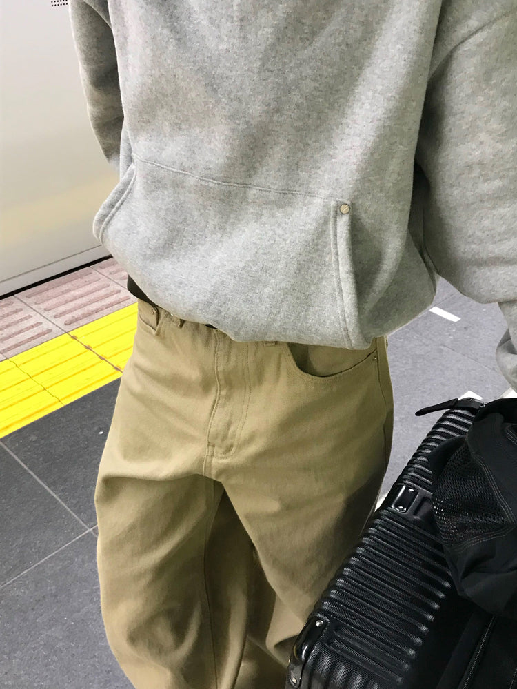 鉚釘細節基礎連帽衛衣