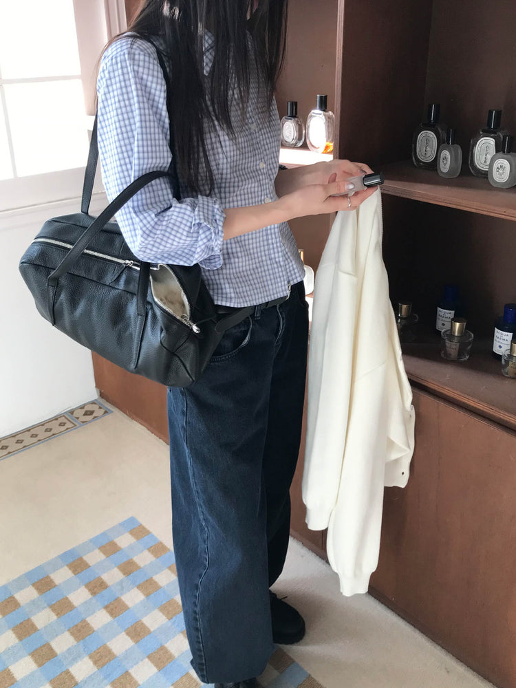 經典基礎繭型牛仔褲